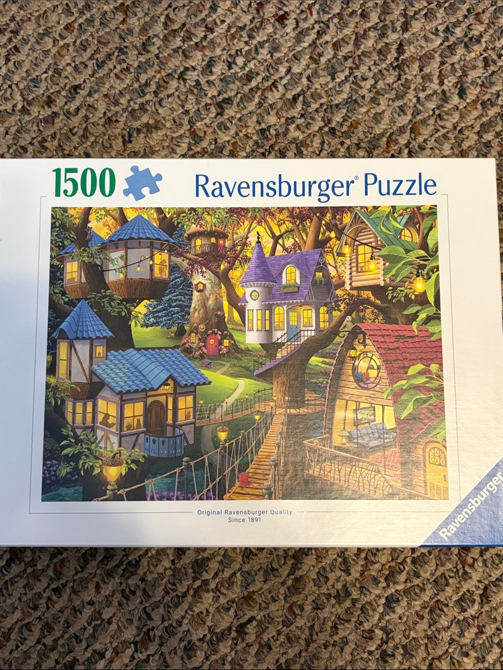 Ravensburger Twilight In The Treetops 1500 Pieces Jigsaw Puzzle New Sealed
